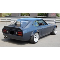 DATSUN 240Z 260Z 280Z S30 - 1969 to 1976 - 2DR COUPE - DRIVERS - RIGHT SIDE REAR OPERA GLASS (NOT 2+2) - CLEAR - MADE-TO-ORDER - NEW 