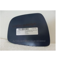 NISSAN QASHQAI DAJ11 - 6/2014 to 9/2022 - 4DR WAGON - LEFT SIDE MIRROR - FLAT GLASS ONLY (170mm wide X 135mm high) - NEW