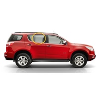 ISUZU MU-X 4WD - 11/2013 TO 5/2021 - 5DR SUV - DRIVERS - RIGHT SIDE REAR DOOR GLASS - WITH FITTING - PRIVACY TINT - NEW