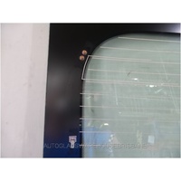 TESLA MODEL S,60,85,P85 - 08/2014 to CURRENT - 5DR LIFTBACK - REAR SCREEN GLASS - HEATED - GREEN - NEW