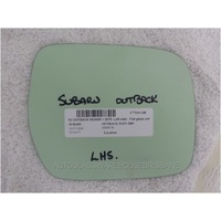 SUBARU OUTBACK 5RD GEN - 9/2009 to 12/2014 - 4DR WAGON - LEFT SIDE MIRROR - FLAT GLASS ONLY - 170w X 138h