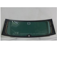 VOLKSWAGEN POLO - 5/2010 to 11/2017 - 3DR/5DR HATCH - REAR WINDSCREEN GLASS - HEATED - DARK GREEN - (Second-hand)