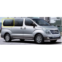 HYUNDAI iMAX KMHWH - 2/2008 to CURRENT - VAN - RIGHT SIDE REAR CARGO GLASS (BEHIND SLIDING DOOR WITH NO AERIAL) - 1 HOLE - (SECOND-HAND)