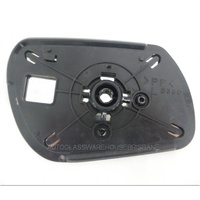 MAZDA 2 DY10Y - 11/2002 to 8/2007 - 5DR HATCH - LEFT SIDE MIRROR - WITH BACKING PLATE - L D350 - (Second-hand)