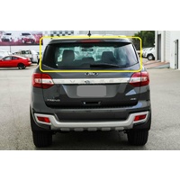 FORD EVEREST UA - 10/2015 to 7/2022 - 5DR WAGON - REAR WINDSCREEN GLASS - HEATED  - GREEN - NEW
