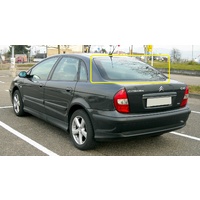 CITROEN C5 - 6/2001 to 02/2005 - 5DR HATCH - REAR WINDSCREEN GLASS - 1 HOLE, NOT ENCAPSULATED - GREEN - 1470MM X 840MM - NEW