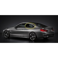 BMW 4 SERIES F32 - 9/2013 TO 6/2020 - 2DR COUPE - PASSENGERS - LEFT SIDE OPERA GLASS - DARK GREY  - NEW