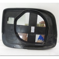 HOLDEN RODEO RA - 12/2002 to 7/2008 - UTILITY - PASSENGERS - LEFT SIDE MIRROR - FLAT GLASS WITH BACKING PLATE - (Second-hand)