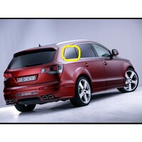 AUDI Q7 4L - 9/2006 to 6/2015 - 5DR WAGON - DRVERS - RIGHT SIDE REAR CARGO GLASS - GENUINE - PRIVACY TINT - NEW