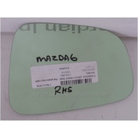 MAZDA 3 BM / MAZDA 6 GJ - 12/2012 to 12/2014 - SEDAN/HATCH - DRIVER - RIGHT SIDE MIRROR - FLAT GLASS ONLY (120h X 170w) - NEW