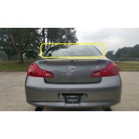 NISSAN SKYLINE V36 - 1/2007 to CURRENT - 4DR SEDAN - REAR WINDSCREEN GLASS - PRIVACY TINT - NEW