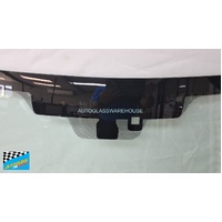 SUBARU OUTBACK 6TH GEN BS - 2016 to 12/2020 - 4DR WAGON - FRONT WINDSCREEN GLASS -RAIN SENSOR, ROUND MIRROR AT BOTTOM, WIPER HEATER, ADAS EYESIGHT MOD