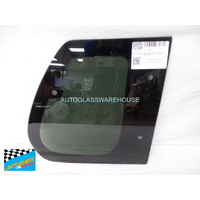 suitable for TOYOTA HILUX GGN126-TGN126 - 7/2015 TO CURRENT - 2DR EXTRA CAB - LEFT SIDE REAR OPERA GLASS - PRIVACY GREY - 3 HOLES - NEW