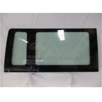 FORD TRANSIT VH/VJ/VM - 11/2000 to 9/2014 - MWB VAN - RIGHT SIDE REAR GLASS - GREEN - 1330 X 628 - NEW