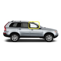 VOLVO XC90 DZ - 9/2003 to 2/2015 - 5DR WAGON - RIGHT SIDE FRONT DOOR GLASS - ORIGINAL PART - (Second-hand)