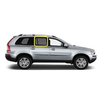 VOLVO XC90 DZ - 9/2003 to 2/2015 - 5DR WAGON - RIGHT SIDE REAR DOOR GLASS - ORIGINAL PART - PRIVACY TINT - NEW