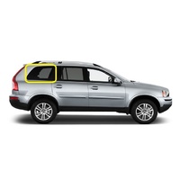 VOLVO XC90 DZ - 9/2003 to 2/2015 - 5DR WAGON - RIGHT SIDE REAR CARGO GLASS - ORIGINAL - ENCAPSULATED - GREEN - NEW