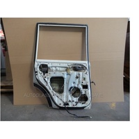 suitable for TOYOTA LANDCRUISER 80 SERIES - 5/1990 to 3/1998 - 5DR WAGON - LEFT SIDE REAR DOOR - WHITE SMALL DENTS - BRISBANE PICK UP ONLY - (Second-h