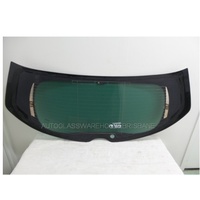 RENAULT MEGANE K95 - 6/2013 to 9/2016 - 5DR WAGON - REAR WINDSCREEN GLASS - DARK GREEN - 1 HOLE OFFSET - 1240 x 500 - (Second-hand)