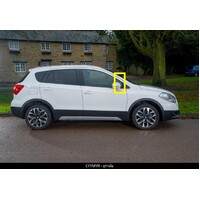 SUZUKI S-CROSS JY - 1/2014 to CURRENT - 5DR SUV - RIGHT SIDE FRONT QUARTER GLASS - NEW