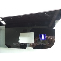 MITSUBISHI OUTLANDER ZJ/ZK- 1/2015 to 10/2021 - 5DR WAGON - FRONT WINDSCREEN GLASS - RAIN SENSOR BRACKET, BLUE LENS,ADAS BRACKET, TOP SIDE MOULD - NEW