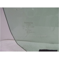 suitable for TOYOTA TARAGO ACR30 - 7/2000 to 2/2006 - WAGON - RIGHT SIDE FRONT DOOR GLASS (ESTIMA) - (Second-hand)