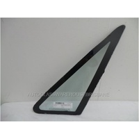 suitable for TOYOTA CORONA IMPORT ST150 - 1983 to 1987 - 5DR SEDAN - RIGHT SIDE OPERA GLASS - (SECOND-HAND)