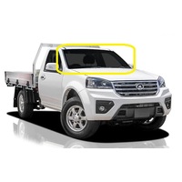 GREAT WALL STEED - 7/2016 TO CURRENT - 2DR/4DR  UTE - FRONT WINDSCREEN GLASS - RAIN SENSOR BRACKET, ANTENNA - NEW