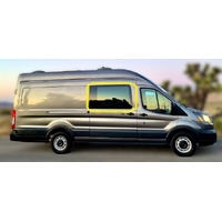 FORD TRANSIT VO - 9/2014 TO CURRENT - VAN - RIGHT SIDE FRONT BONDED SLIDING WINDOW (FRONT PC SLIDES BACKWARD) - 1370 X 755 - NEW