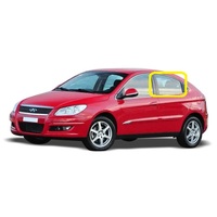 CHERY J3 M1X - 9/2011 to CURRENT - 5DR HATCH - PASSENGERS - LEFT SIDE REAR DOOR GLASS - NEW