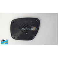 MAZDA CX-7 11/2007 to 02/2012 - 5DR WAGON - DRIVERS - RIGHT SIDE MIRROR - WITH BACKING CC43 - CURVED GLASS - 133MM HIGH X 193MM WIDEST - (SECOND-HAND)