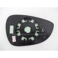 FORD FIESTA WS/WT - 9/2008 to 2013 - HATCH - PASSENGERS - LEFT SIDE MIRROR - FLAT GLASS ONLY WITH BACKING - Z001-101-90 - (Second-hand)
