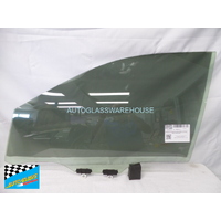 suitable for TOYOTA RAV4 XA50 - 3/2019 to CURRENT - 5DR WAGON - PASSENGERS - LEFT SIDE FRONT DOOR GLASS - WITH FITTINGS - GREEN - NEW