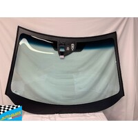 HONDA HR-V - 3/2015 to 01/2022 - 5DR WAGON - FRONT WINDSCREEN GLASS - RAIN SENSOR BRACKET, 2 CAMERAS, MIRROR BUTTON, TOP & SIDE MOULD - GREEN - NEW