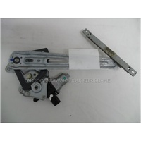 HOLDEN COLORADO RG - 6/2012 to CURRENT - 4 DR DUAL CAB - PASSENGERS - LEFT SIDE REAR WINDOW REGULATOR - ELECTRIC - (Second-hand)