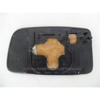 MITSUBISHI LANCER CG / CH - 7/2002 to 8/2007 - 4DR SEDAN - DRIVERS - RIGHT SIDE MIRROR - WITH BACKING PLATE - MR520317 - (SECOND-HAND)