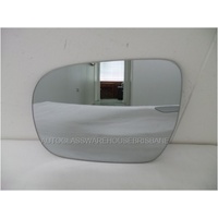 suitable for TOYOTA HILUX ZN210 WORKMATE - 3/2005 to 2015 - 2/4DR UTE - LEFT SIDE MIRROR - CURVED GENUINE GLASS ONLY - 185x147 - (Second-hand)
