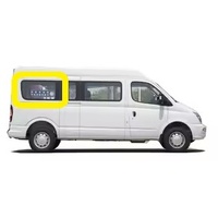 LDV V80 - 4/2013 TO CURRENT - VAN - RIGHT SIDE REAR BONDED FIXED WINDOW GLASS - GENUINE - 1060 x 555 - (Second-hand)
