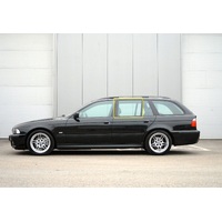 BMW 5 SERIES E39 - 5/1996 to 1/2003 - 5DR WAGON - PASSENGER - LEFT SIDE REAR DOOR GLASS - (SECOND-HAND)