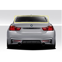 BMW 4 SERIES F32 - 9/2013 TO 6/2020 - 2DR COUPE - REAR WINDSCREEN GLASS - HEATED - SOLAR - GREEN (1208 X 790) - NEW