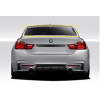 BMW 4 SERIES F32 - 9/2013 TO 6/2020 - 2DR COUPE - REAR WINDSCREEN GLASS - HEATED - SOLAR - GREEN (1208 X 790) - NEW