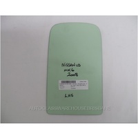NISSAN UD MK6 - 1/1999 to CURRENT - NARROW CAB - TRUCK  - PASSENGERS - LEFT SIDE MIRROR - FLAT GLASS MIRROR - 184mm X 170mm - NEW