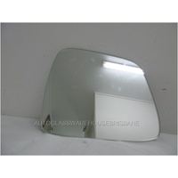 JEEP GRAND CHEROKEE WK2 - 1/2011 to 1/2023 - RIGHT SIDE FLAT GLASS MIRROR ONLY - 165MM WIDE  X 152MM HIGH - NEW