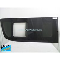 suitable for TOYOTA HIACE ZX H30 - 6/2019 to CURRENT - SLWB (MAXI) VAN - PASSENGERS - LEFT SIDE FRONT SLIDING DOOR SLIDING ASSEMBLY - PRIVACY - 1426 X