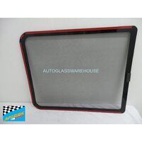 suitable for TOYOTA HIACE ZX H30 - 6/2019 to CURRENT - SLWB (MAXI) VAN - LEFT/RIGHT REAR SLIDING WINDOW MESH (DOT) 471X392 (SUITS SKU 183160_1 &  1831