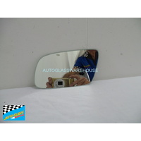 AUDI A3 - 6/1997 to 1/2004 - 3DR/5DR HATCH - LEFT SIDE MIRROR - FLAT GLASS ONLY - 200MM ANGLE WIDE X 100 HIGH - NEW