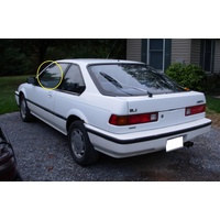 HONDA INTEGRA DA3 - 6/1986 to 5/1988 - 2DR COUPE - PASSENGER - LEFT SIDE FRONT DOOR GLASS - (Second-hand)