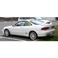 HONDA INTEGRA DC2 - 7/1993 to 7/2001 - 2DR COUPE - PASSENGERS - LEFT SIDE REAR OPERA GLASS - (Second-hand)