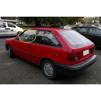 HYUNDAI EXCEL X1 - 3DR HATCH 2/86>1/90 - LEFT SIDE FRONT DOOR GLASS
