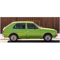 MAZDA 323 FA4TS - 3/1977 to 9/1980 - 5DR HATCH - DRIVERS - RIGHT SIDE FRONT DOOR GLASS - (Second-hand)